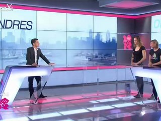 Objectif Londres 24 mai 2012, Vanessa Boslak et Yohann Diniz