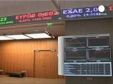 Athens stock market plunges