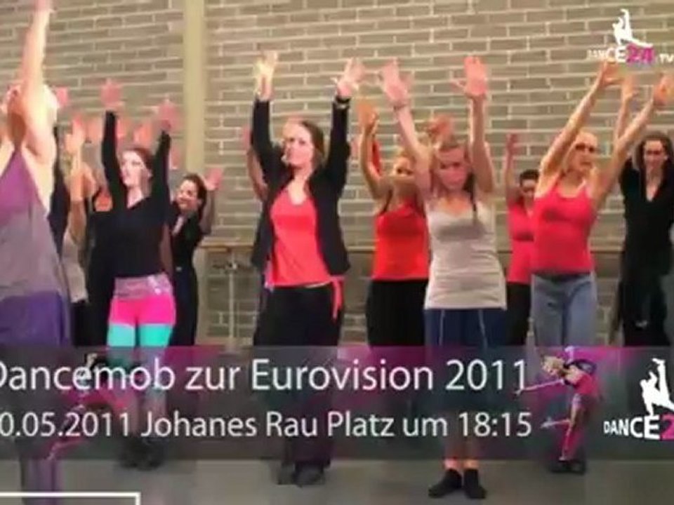 Dancemob Düsseldorf dance24.tv Das TV Magazin 04/11