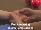 Fast Alternating Thumb Compressions Massage Technique  - Massage Anytime, Anywhere DVD