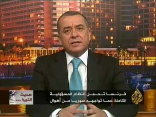 حديث الثورة - تفجيرات دمشق والمشهد السياسي السوري