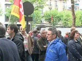 Les salariés d’Aubert & Duval devant le tribunal (Clermont)