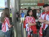 Los aficionados del Athletic, hacia Madrid
