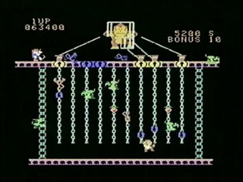 Classic Game Room - DONKEY KONG JUNIOR for ColecoVision