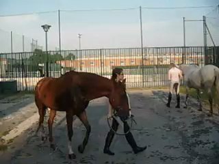 marche après la douche