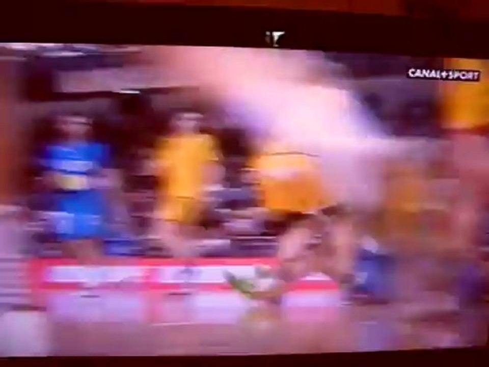 Créteil - Chambéry / LNH 25ème Journée / Handball / Tir de fou Pierre Montorier