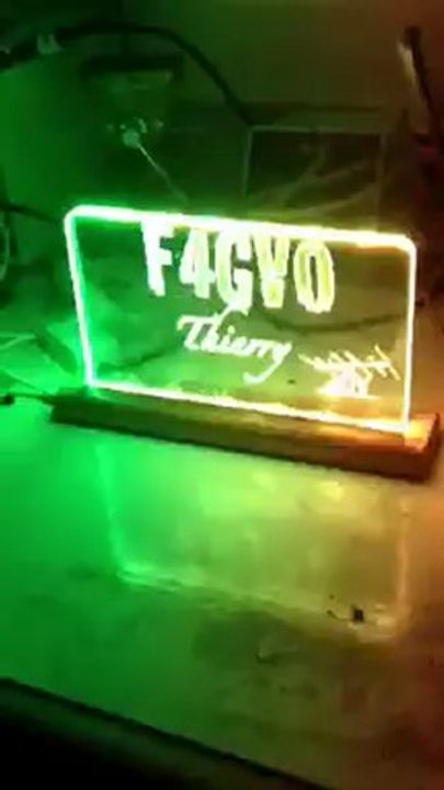 RGB led call sign