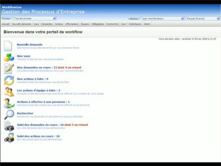 Logiciel BPM : WorkflowGen Gestion des Délégations