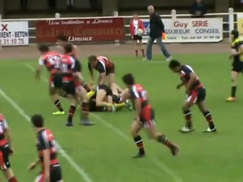 Cadets Limoux Carcassonne 190512 1ère mt