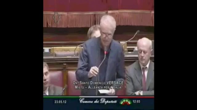 Versace - Onoriamo Falcone approvando legge anticorruzione (23.05.12)