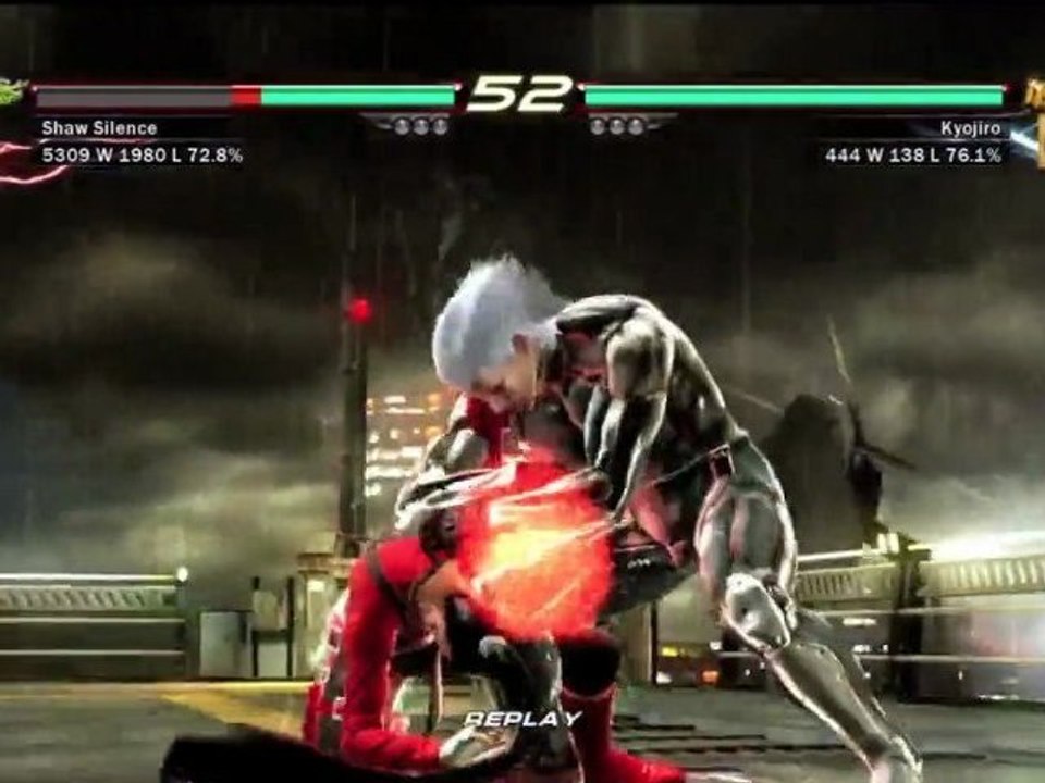 Tekken 6 Ranked Match Dragunov vs Julia