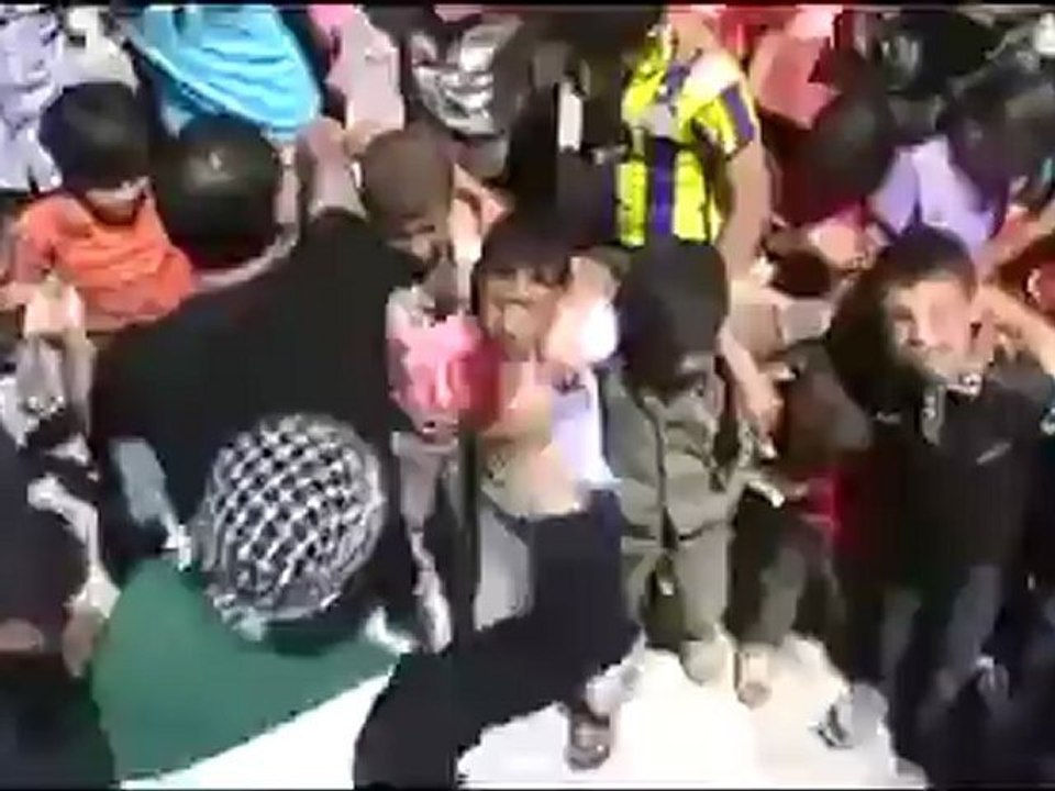 Syria فري برس  ادلب معرة النعمان  مظاهرة جمعة دمشق موعدنا القريب  25 5 2012 Idlib