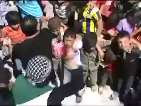 Syria فري برس ادلب معرة النعمان مظاهرة جمعة دمشق موعدنا القريب 25 5 2012 Idlib