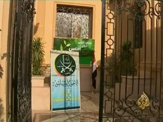 محمد مرسي مرشح جماعة الإخوان المسلمين المصرية