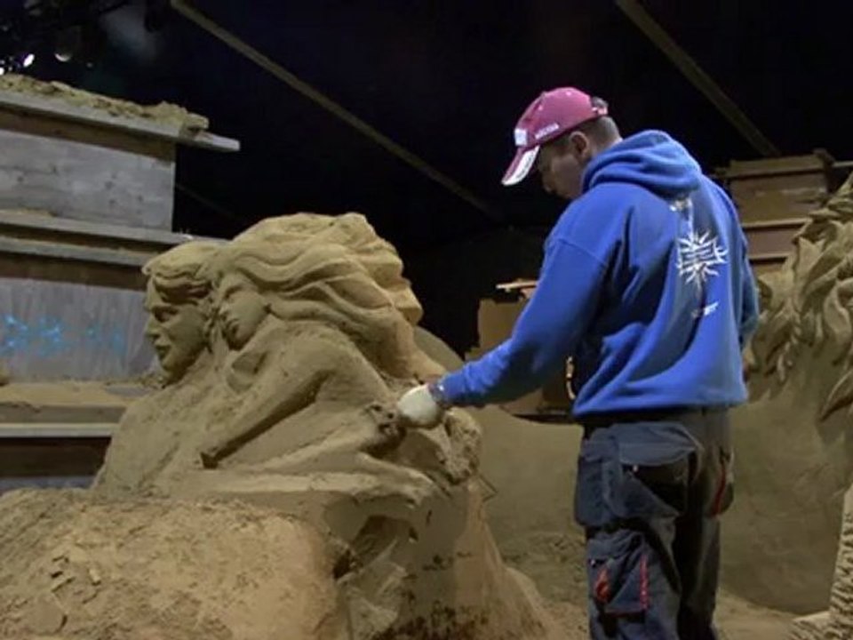 Zand Sculptuur Festival 2012 Making Of