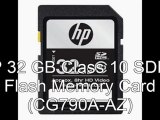 Flash memory 2012 | HP 32 GB Class 10 SDHC Flash Memory Card (CG790A-AZ)