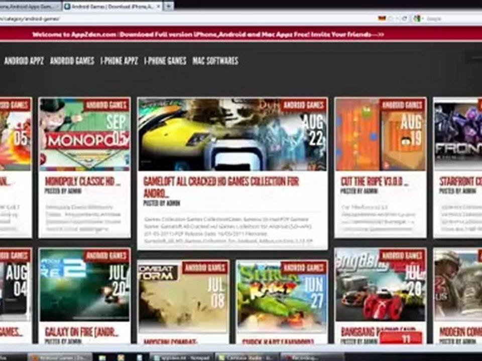 Gameloft Games [Android/iPhone] 2012 Full Premium Version Free Download