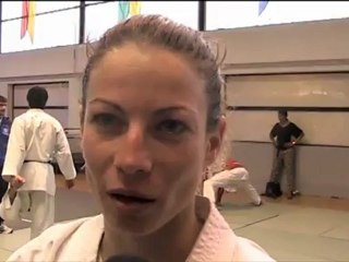 Ch. France Combats 2012 - La réaction de Betty Aquilina avant les repêchages