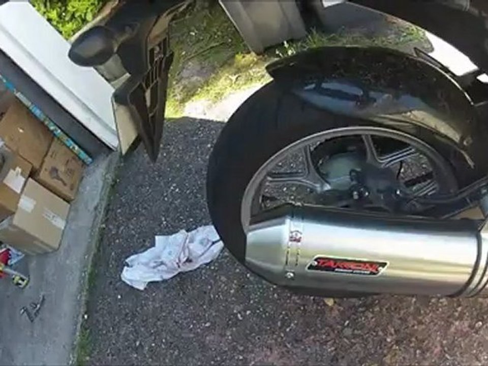 Arrow+Takkoni sur Honda Integra 700