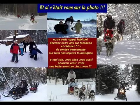 Moto neige en hiver au gite du maudit francais !!!