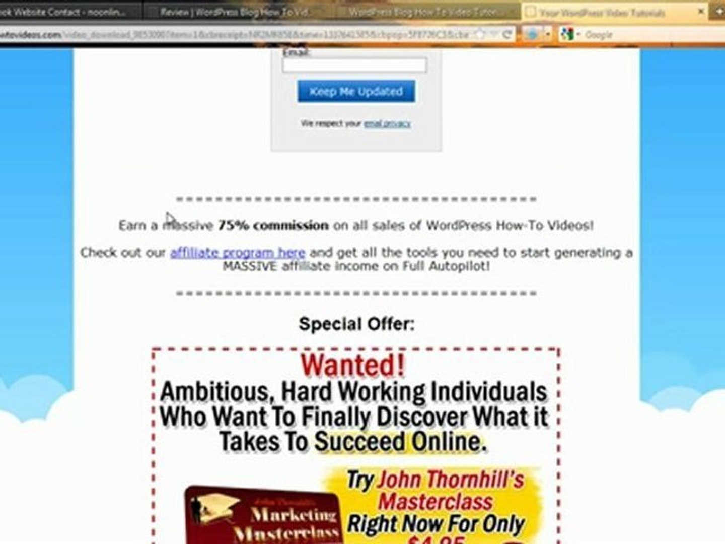 ⁣WordPress Blog How To Video Series Download Instructions