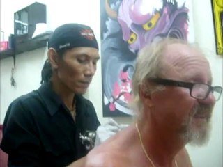 Tatouage porte bonheur des 9 Boudha