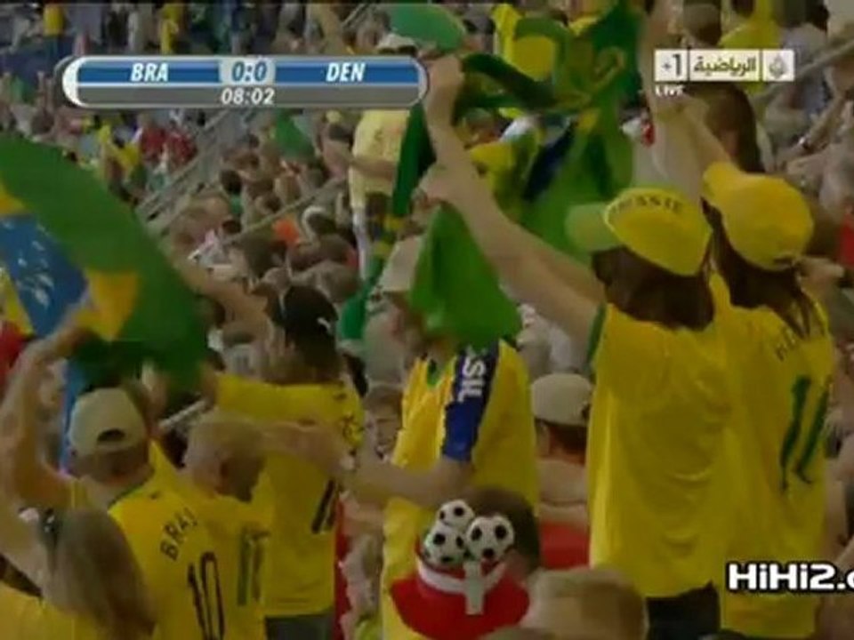 Brazil 1-0 Denmark