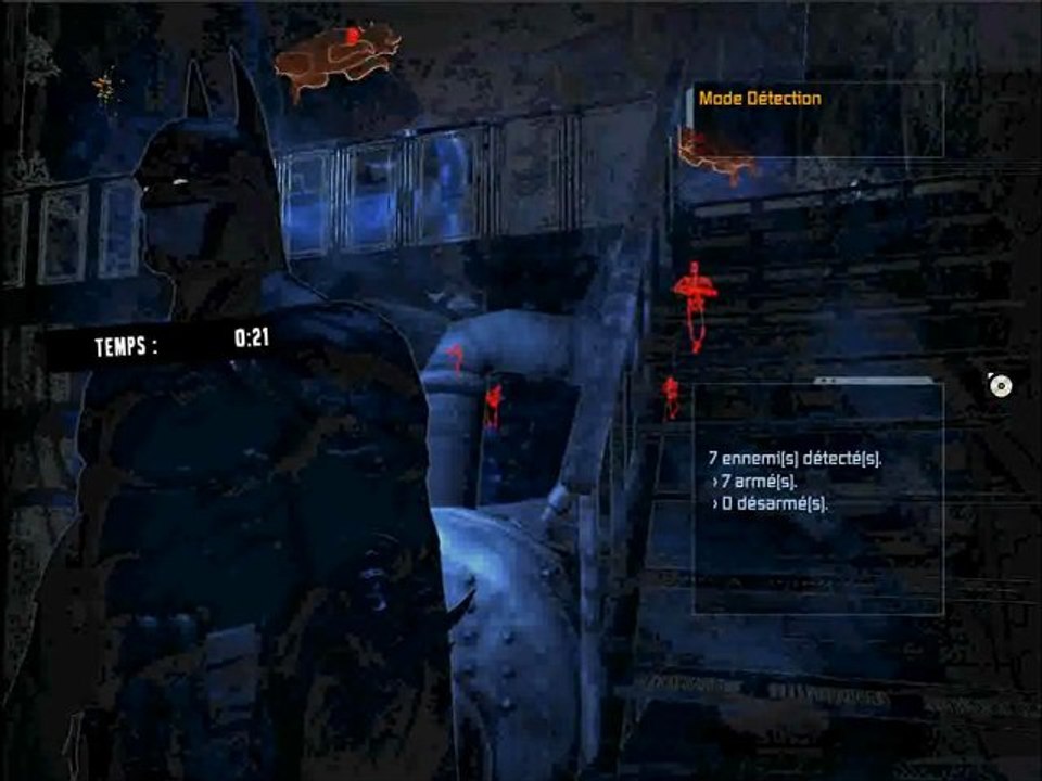 Défi Batman Arkham Asylum : Prédateur invisible (EXTREME)