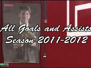 Μέσι 2011/12 - 73 γκολ και 28 ασίστ