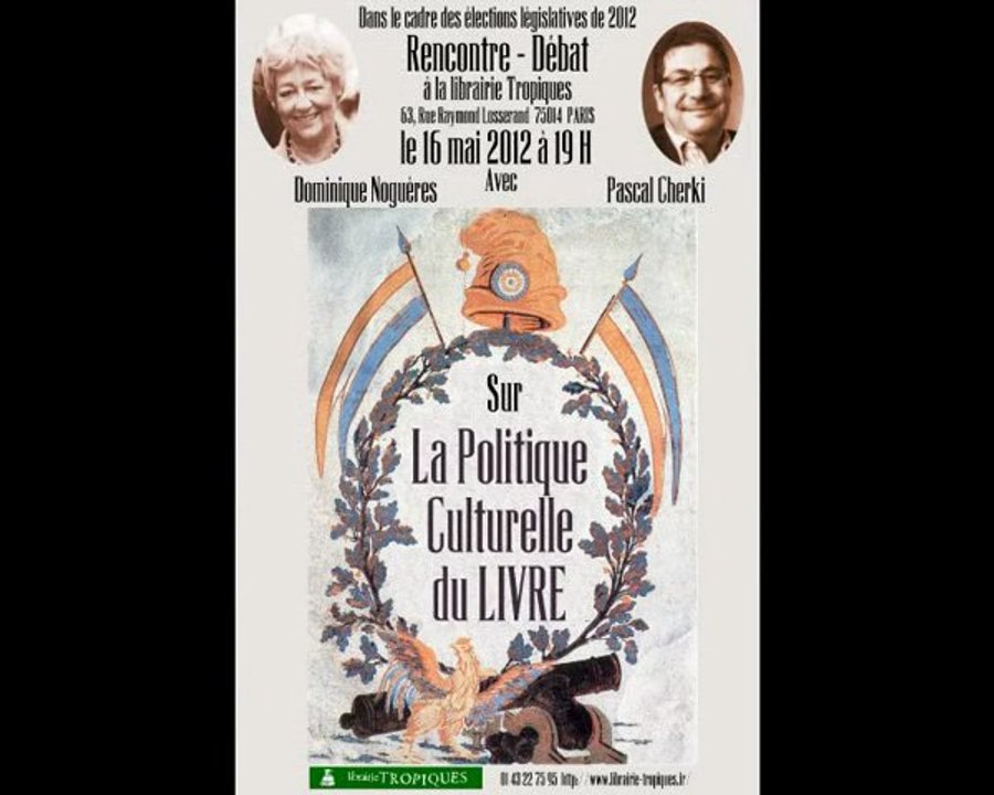 débat sur la politique culturelle du livre 1