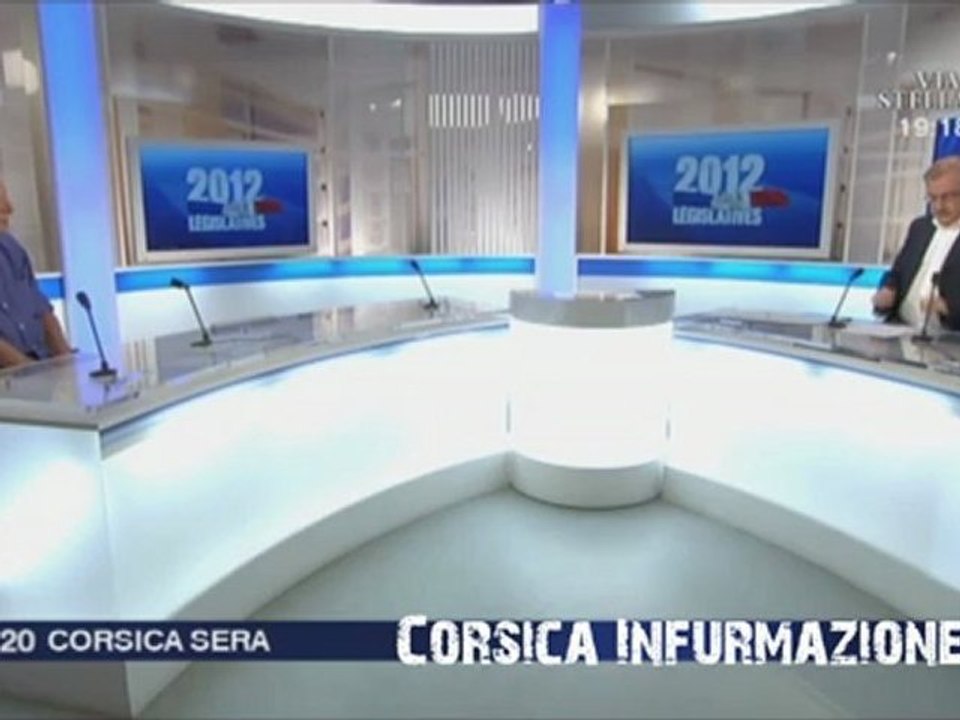 Législatives 2012 - Paul Quastana, candidat de Corsica Libera sur France 3 Corse