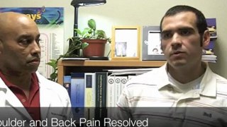 Family Chiropractic San Carlos CA | (650) 394-7272 | Shoulder/Back Pain Resolved