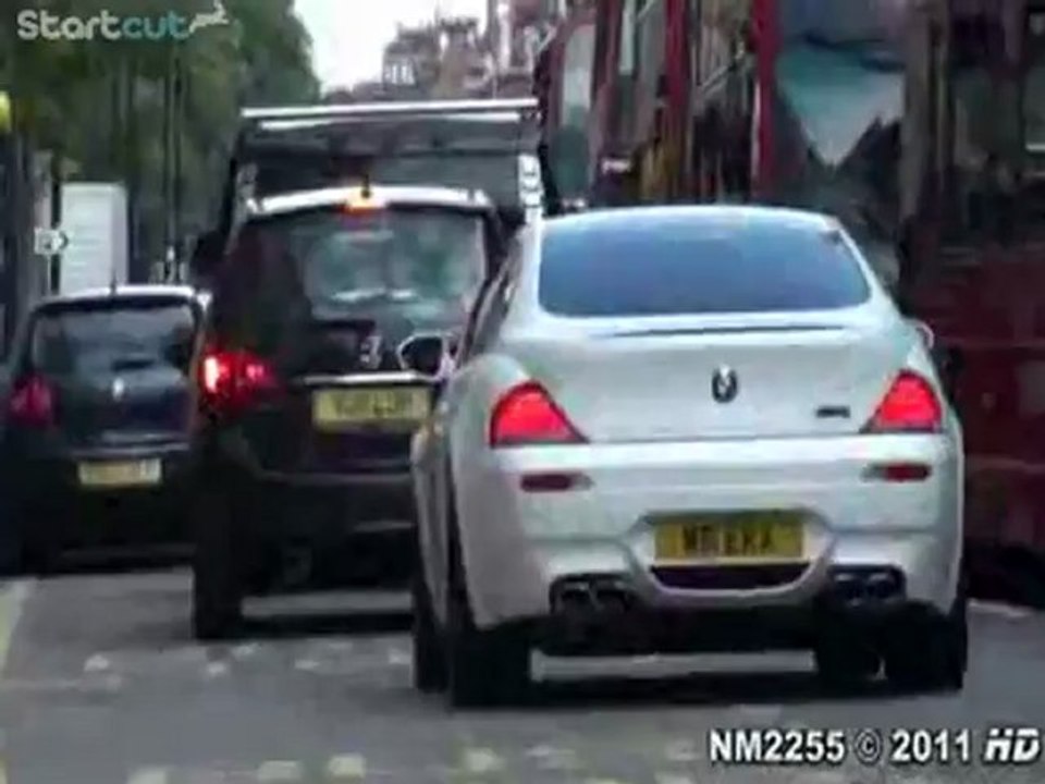 BMW M6 with Eisenmann Race Exhaust Accelerations a