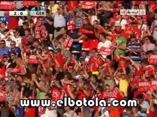 هدف سويسرا التاني ضد ألمانيا