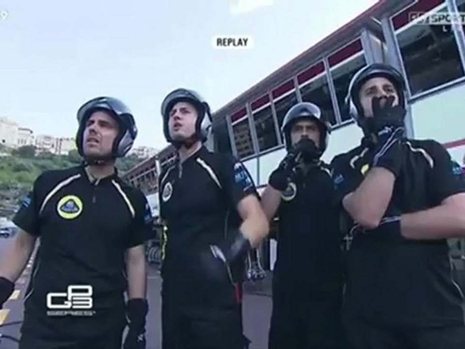 Conor and Daly Horror Crash 2012 GP3 Series in Monaco