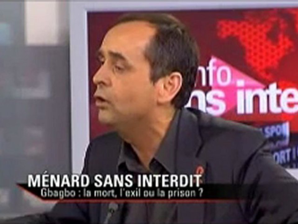 Crise ivoirienne, Robert Ménard reçoit Toussaint Alain -