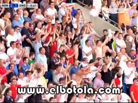 هدف إنجلترا الأول ضد النرويج