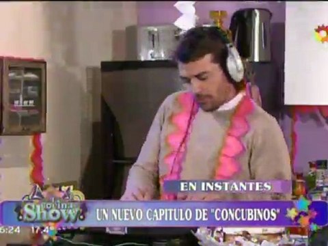 Pedro y Paula en la Cocina 1 (adelanto 4to. capítulo de Concubinos) - 26 de Mayo