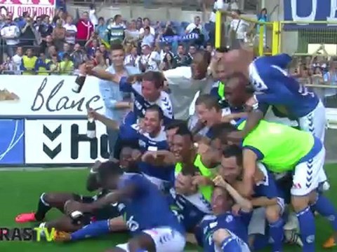 RC Strasbourg 3-0 Jarville, les buts et la fête à la Meinau
