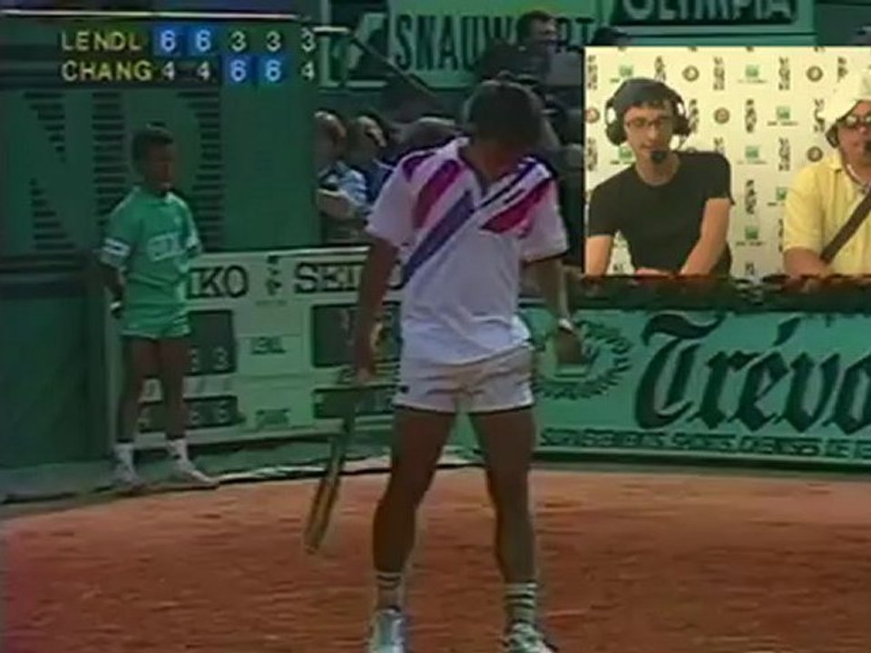 Samedi 26 mai 2012 - Chang vs Lendl - Rémi & Pascal-Yves