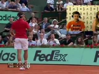 Samedi 26 mai 2012 - Federer vs Djokovic - Pierre-Louis & Vinciane
