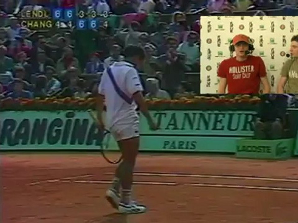 Samedi 26 mai 2012 - Chang vs Lendl - Charlie & Renaud