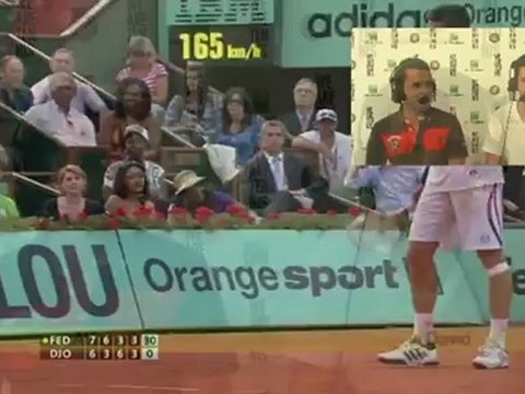 Samedi 26 mai 2012 - Federer vs Djokovic - Alexandre & David