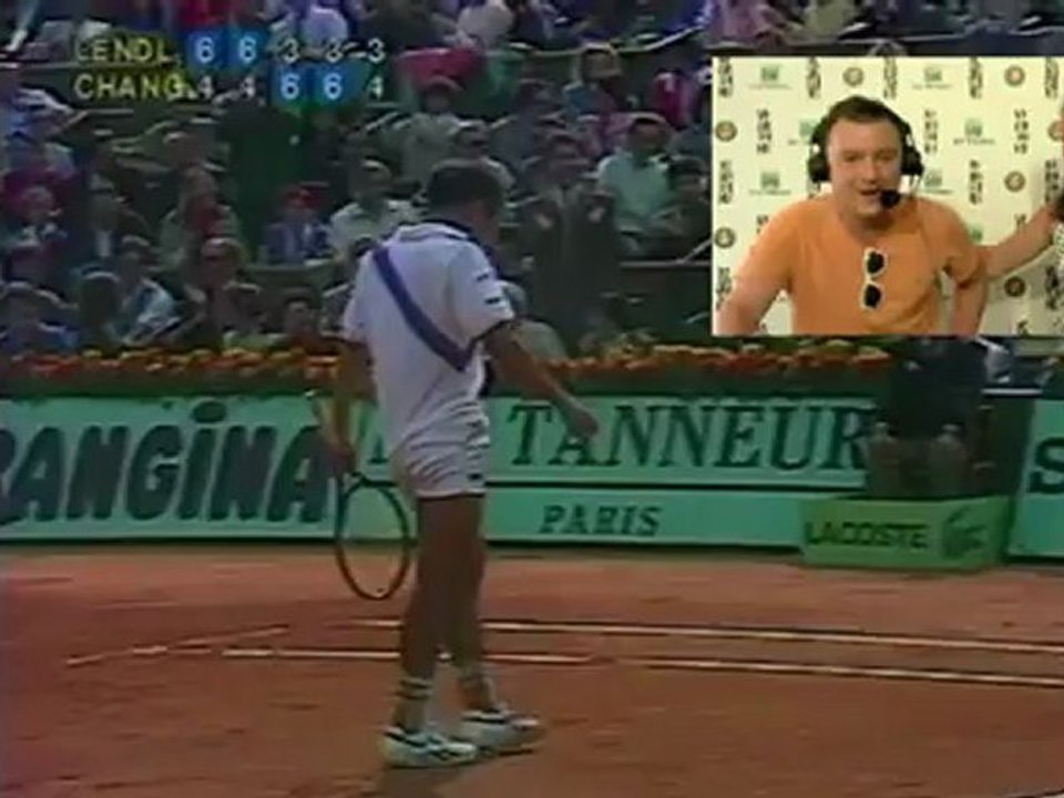 Samedi 26 mai 2012 - Chang vs Lendl - Jean-Christophe & Suzie