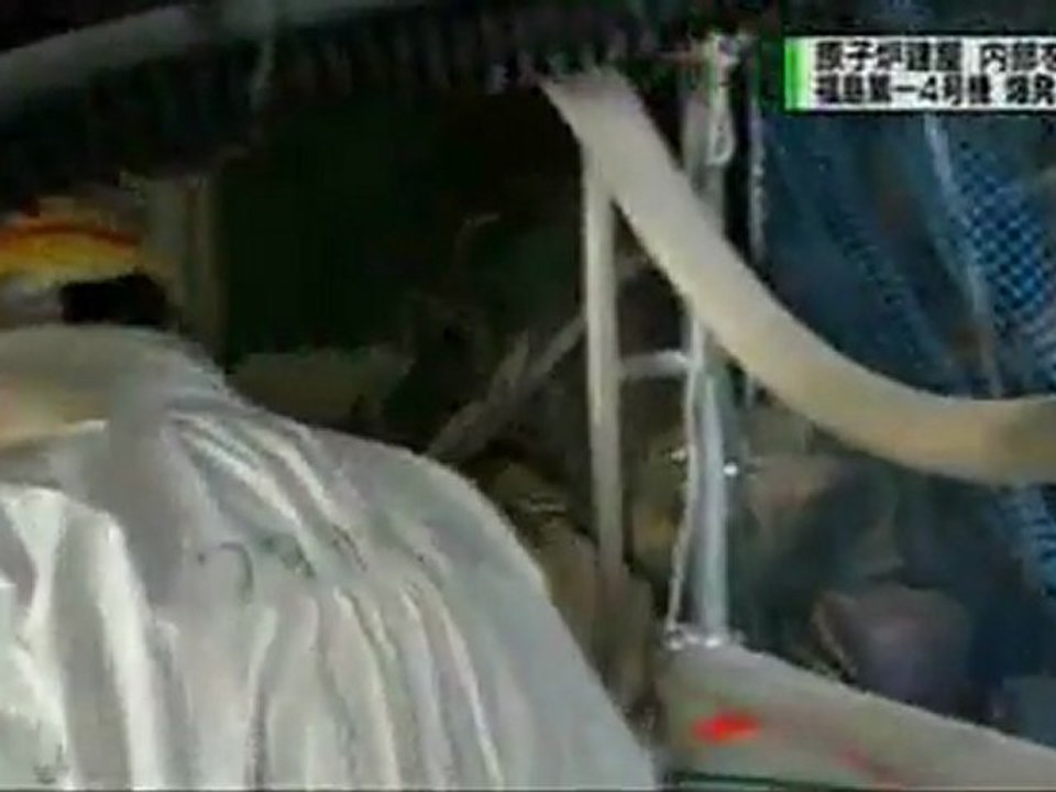 Inside of the Fukushima Daiichi Nuclear Power Plant Reactor 4