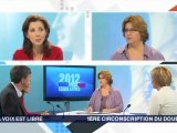 Législatives 2012 - France 3 Franche-Comté / Débat 1ère circonscription du Doubs