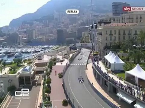 Monaco GP2 start ve kazalar - formulabir.net
