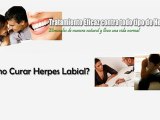¿Como Curar Herpes Labial?