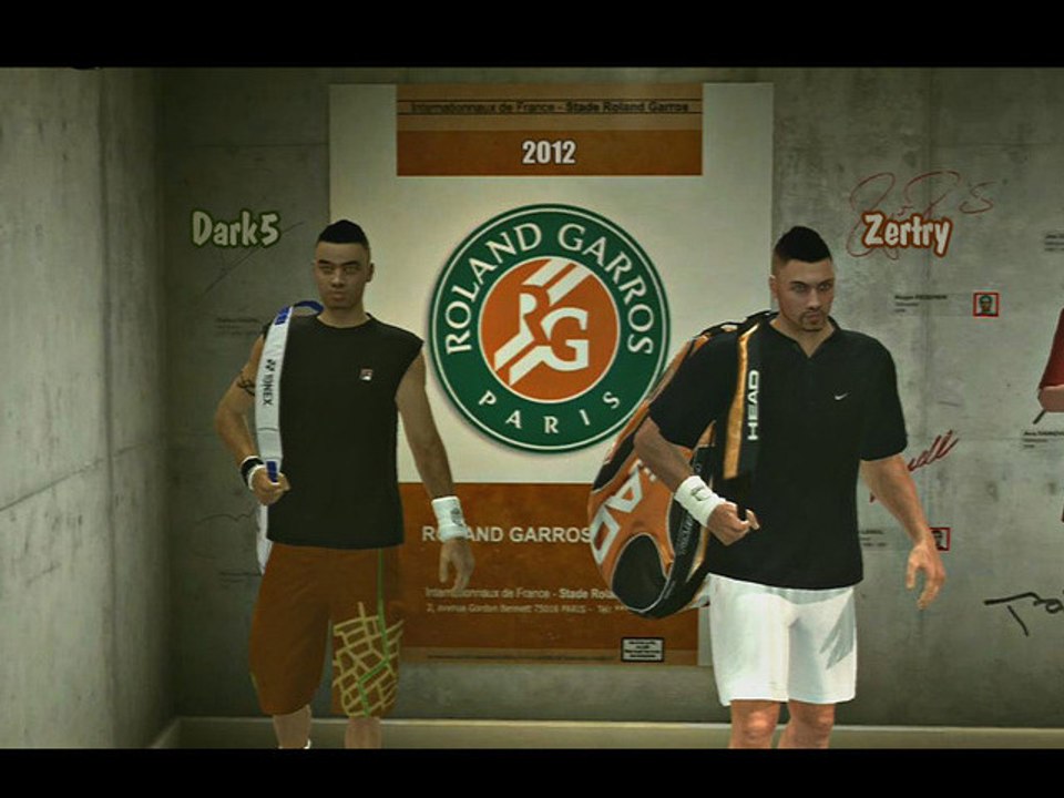 (:Ɗєlɨʀє:) Roland Garros 2012 : Zertry vs Dark5