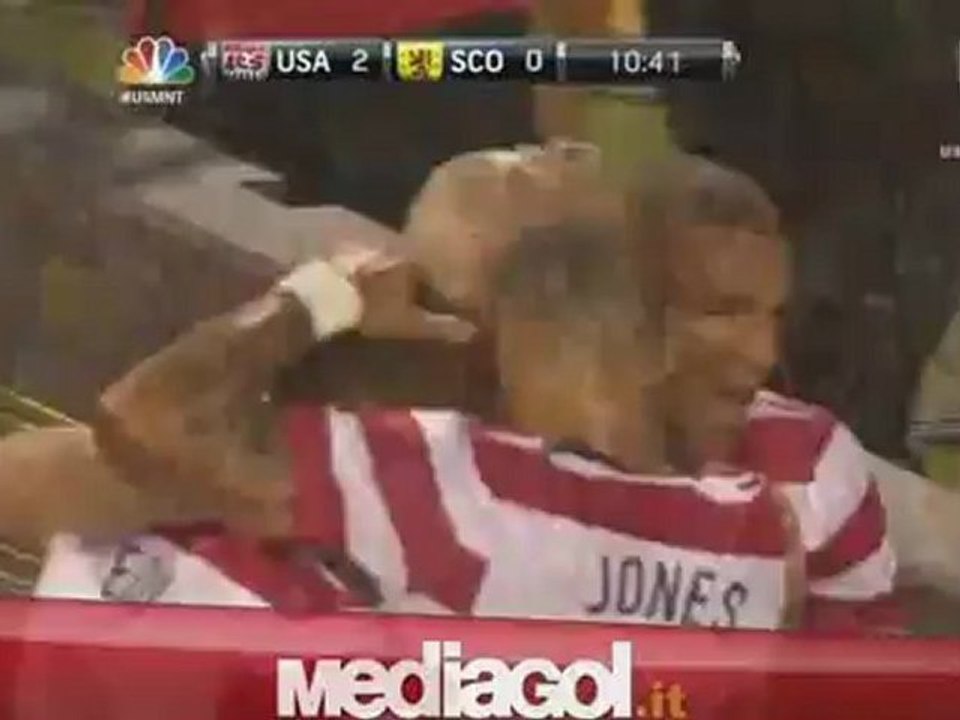 Michael Bradley goal contro la Scozia - 26/05/2012 - Mediagol.it